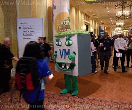 Marvin the MonsterVM was definitely the coolest guy on VMworld 2011.